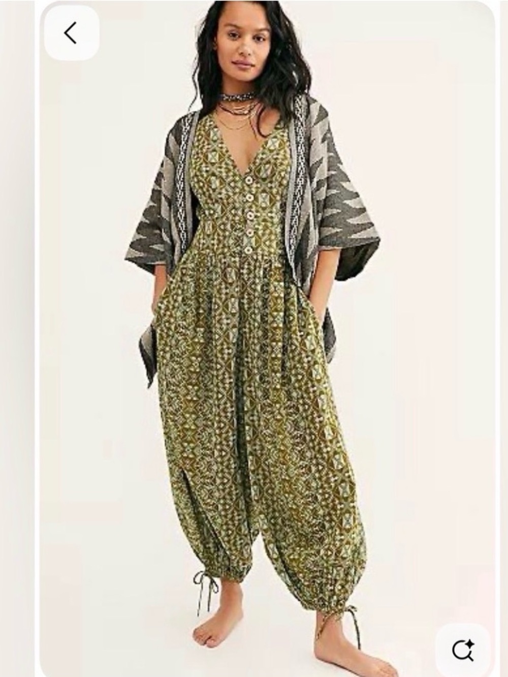 NWOT Free People Layla Jumpsuit